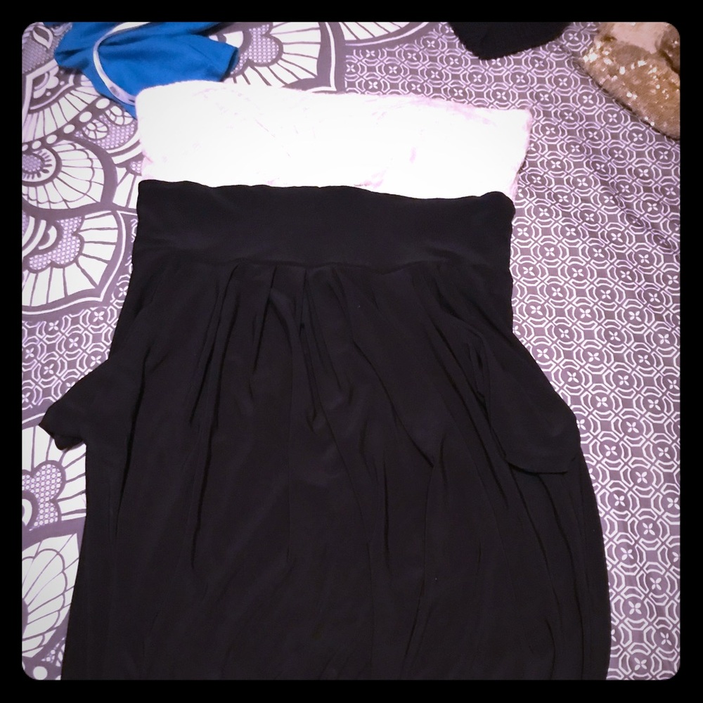 Strapless dress
